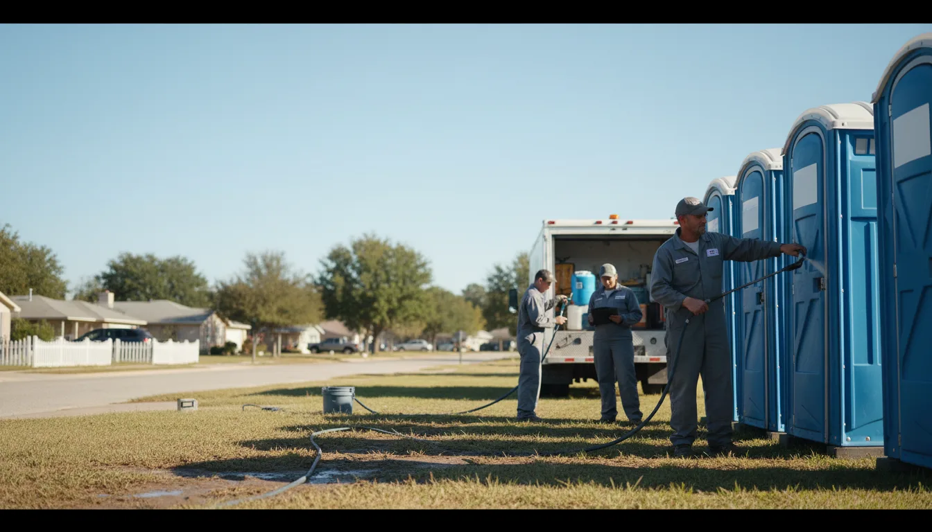 Long-Term Portable Toilet Rental in Walhalla, SC near me